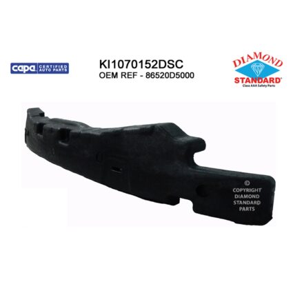 Bumper Impact Absorber Front Standard Type CAPA for Kia Optima LX EX LX 1.6T 2016–2018