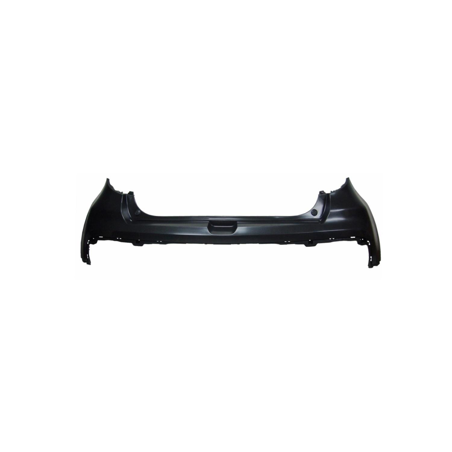 Bumper Cover Rear Upper w/o BLIS Primed CAPA for Kia Soul LX EX Base + 2017–2019