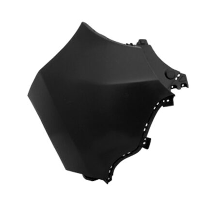 Bumper Cover Rear Left Primed CAPA for Kia Soul 2014–2016