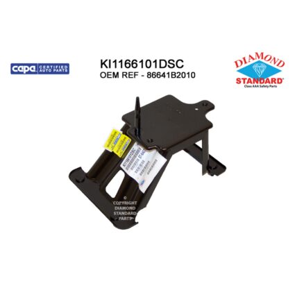 Bumper Bracket Rear Left CAPA for Kia Soul 2014–2016