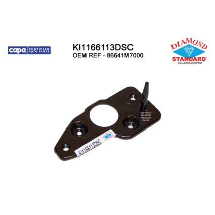 Bumper Bracket Rear Left CAPA for Kia Forte 2019–2021