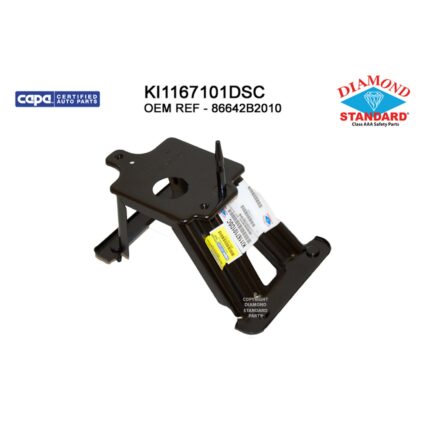 Bumper Bracket Rear Right CAPA for Kia Soul 2014–2016