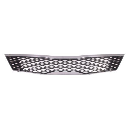 Grille Assembly Standard Type w/o Intelligent Cruise w/o Around View Monitor Dark Metallic CAPA for Kia Optima 2016–2018