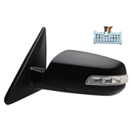 Door Mirror Assembly Left Power Heated w/o Power Folding w/Signal Lamp for Kia Sorento LX EX EX Luxury 2011–2015