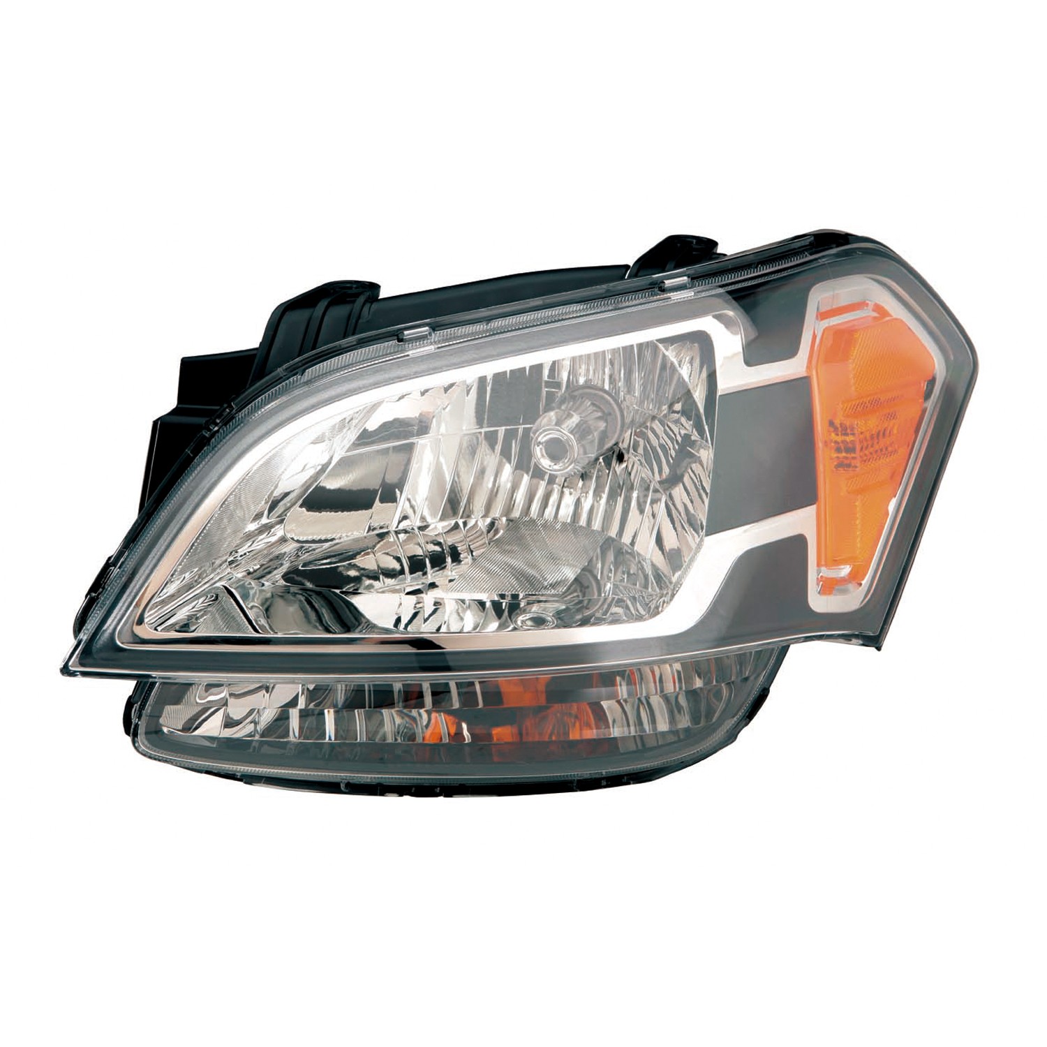 Headlight Assembly Composite Left CAPA for Kia Soul 2010–2011
