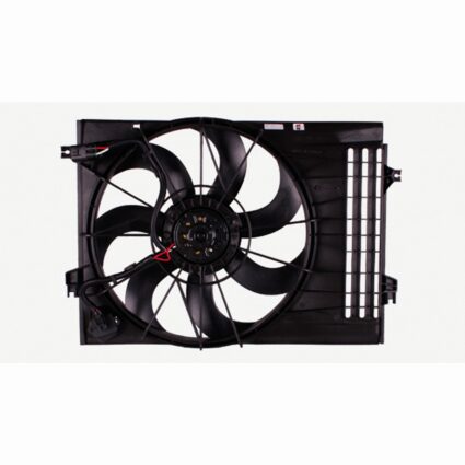 Engine Cooling Fan Assembly Includes Motor/Blade/Shroudne Motor & Fan Assembly for Hyundai Tucson Kia Sportage
