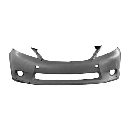 Bumper Cover Front w/o Pre-Collision System w/o Headlamp Washer Primed for Lexus HS250h 2010–2012