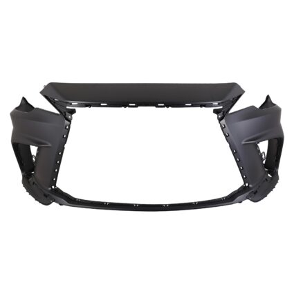 Bumper Cover Front F SPORT HANDLING w/o Headlamp Washers w/o Advanced Parking System Primed for Lexus RX350 RX500h