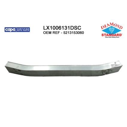 Bumper Cover Reinforcement Front CAPA for Lexus IS250 IS350