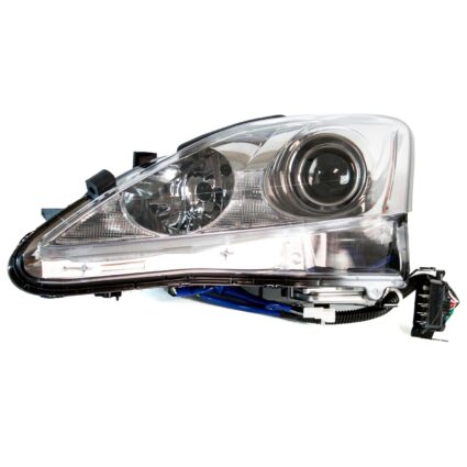 Headlight Lens Housing Left HID CAPA for Lexus IS250 IS350
