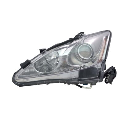 Headlight Lens Housing Left Halogen CAPA for Lexus IS250 IS350