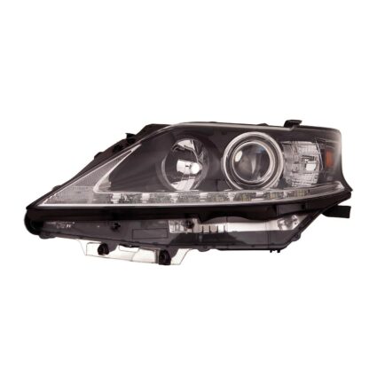 Headlight Lens Housing Left HID Japan Built CAPA for Lexus RX350 RX450h