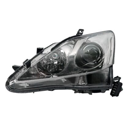 Headlight Lens Housing Left w/o F Sport Pkg w/o Auto Leveling for Lexus IS250 IS350