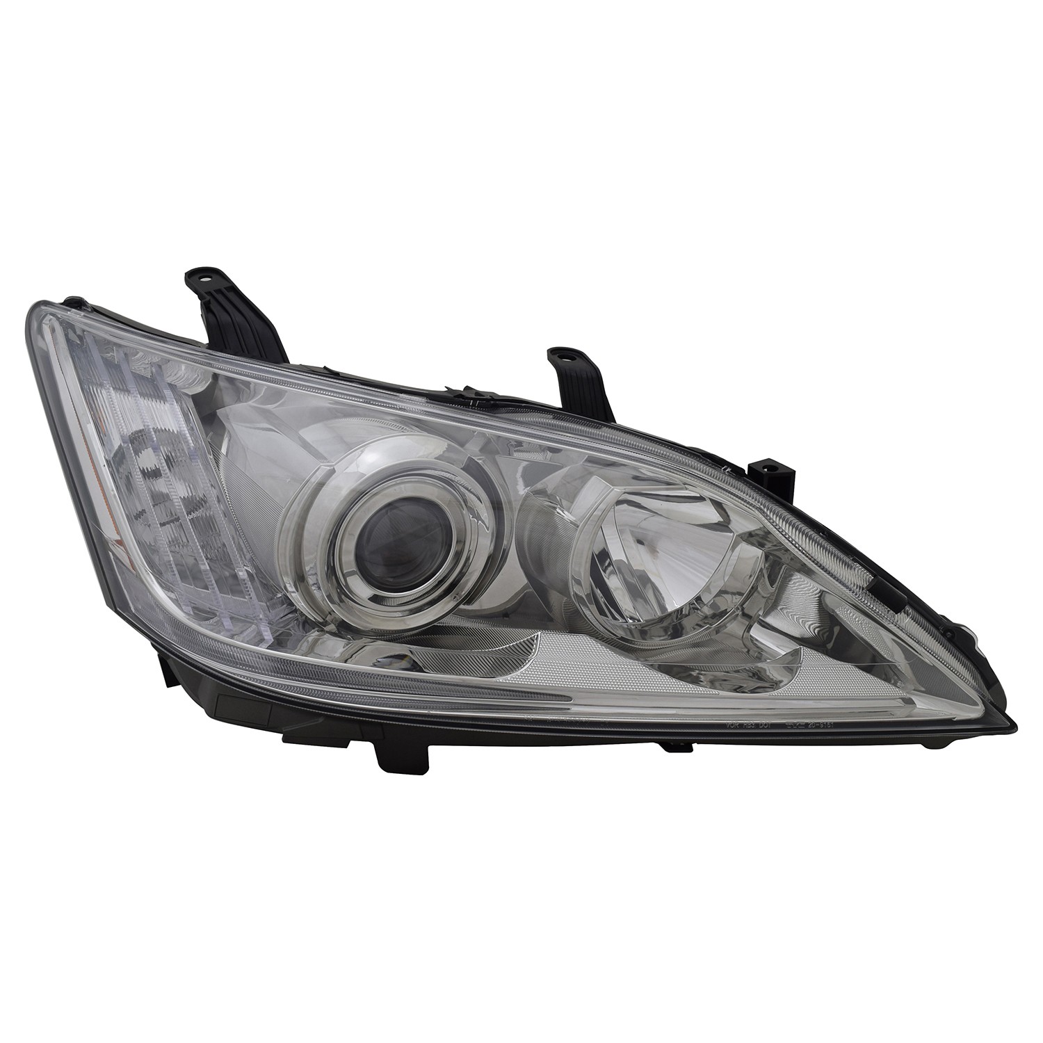 Headlight Lens Housing Right Halogen CAPA for Lexus ES350 2010–2011