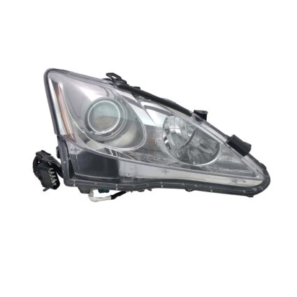 Headlight Lens Housing Right Halogen CAPA for Lexus IS250 IS350