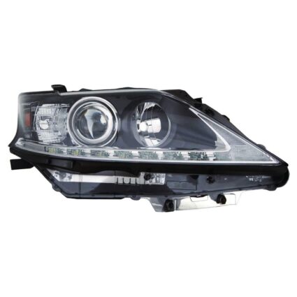 Headlight Lens Housing Right Halogen Japan Built CAPA for Lexus RX350 RX450h