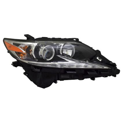 Headlight Lens Housing Right Halogen High Beam CAPA for Lexus ES300h ES350