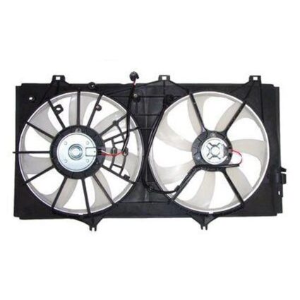 Engine Cooling Fan Assembly Dual Fan Assembly w/Towing Pkg for Lexus ES350 Toyota Venza
