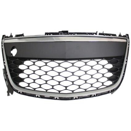 Bumper Cover Grille Assembly Front w/Fog Lamps for Mazda CX-7 2010–2012