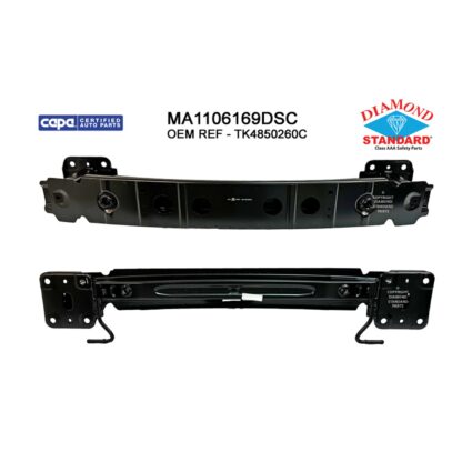 Bumper Cover Reinforcement Rear CAPA for Mazda CX-9 2016–2023