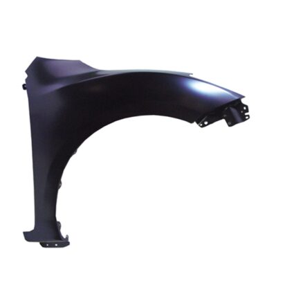 Fender Front Right w/Stone Guard w/o Side Signal Lamps w/o Molding Hole CAPA for Mazda 3 Sedan 2010–2013