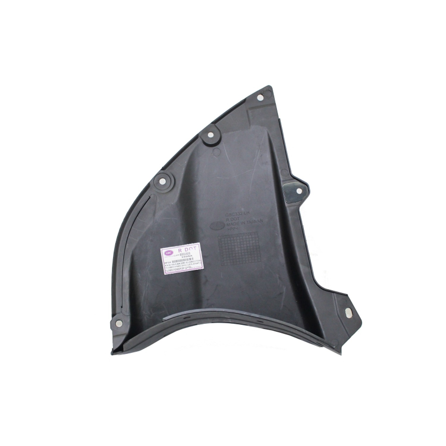 Fender Splash Shield Front Left Splash Cover for Mazda 3 Sedan 2019–2020