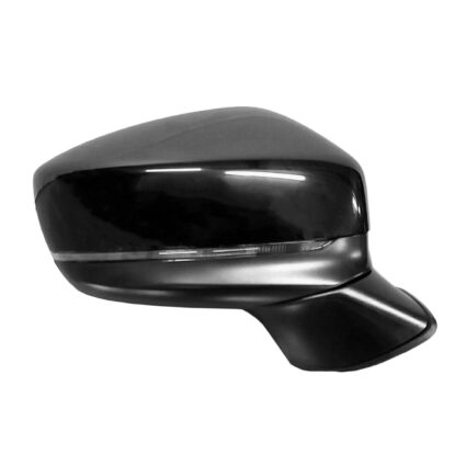 Door Mirror Right Manual Folding Heated w/Blind Spot Detection w/Cover for Mazda CX-5 2017–2024