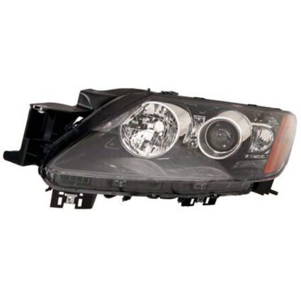 Headlight Lens Housing Left Halogen CAPA for Mazda CX-7 2010–2011