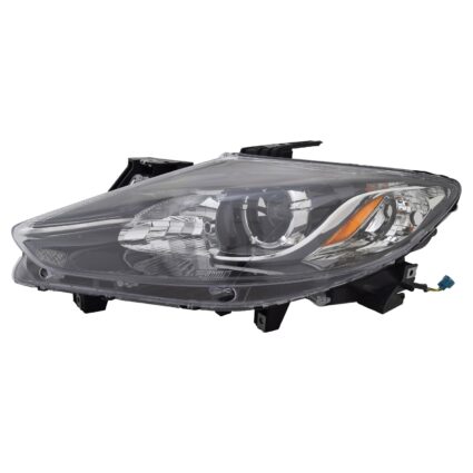 Headlight Lens Housing Left Halogen CAPA for Mazda CX-9 2013–2015
