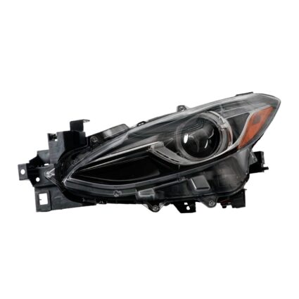 Headlight Lens Housing Left HID w/Auto Level Control for Mazda 3 2014–2016