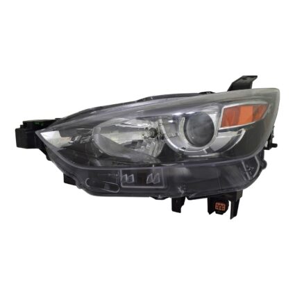 Headlight Lens Housing Left Halogen CAPA for Mazda CX-3 2016–2022