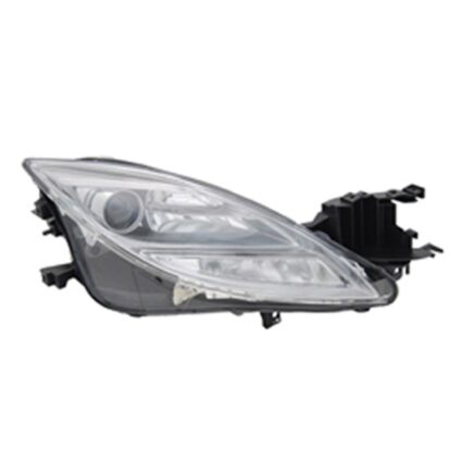 Headlight Lens Housing Right Halogen CAPA for Mazda 6 2009–2010