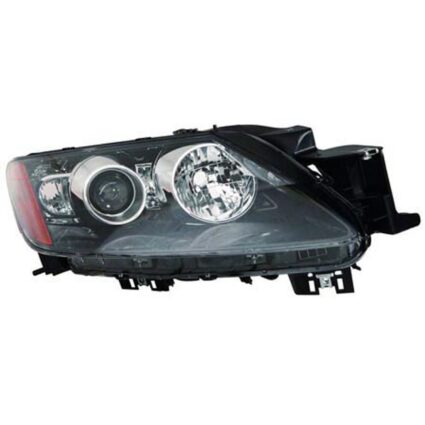Headlight Lens Housing Right Halogen CAPA for Mazda CX-7 2010–2011