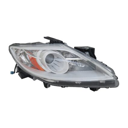 Headlight Lens Housing Right Halogen CAPA for Mazda CX-9 2010–2012