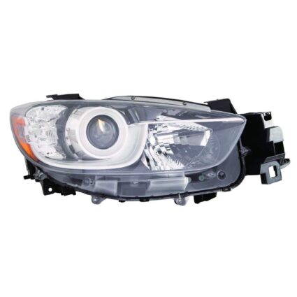 Headlight Lens Housing Right Halogen CAPA for Mazda CX-5 2013–2016