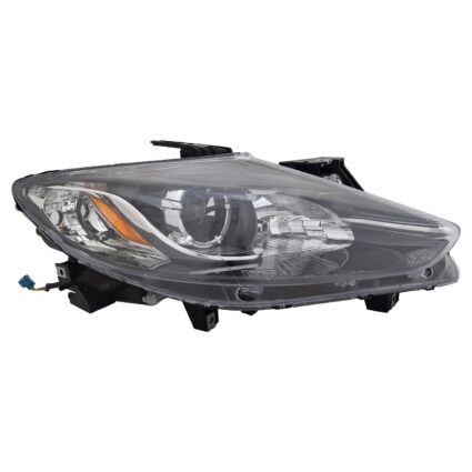 Headlight Lens Housing Right Halogen CAPA for Mazda CX-9 2013–2015