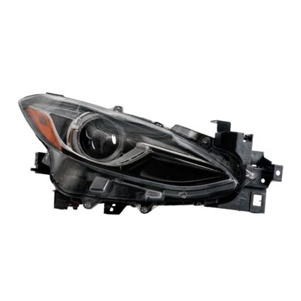 Headlight Lens Housing Right HID w/Auto Level Control for Mazda 3 2014–2018