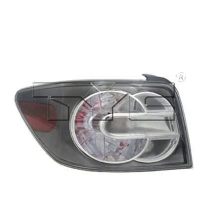 Tail Light Assembly Left CAPA for Mazda CX-7 2007–2009