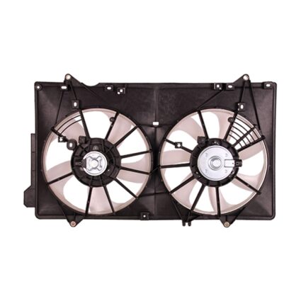 Engine Cooling Fan Assembly Motor/Blade/Shroud Dual Fan Assy for Mazda CX-5 2013–2016