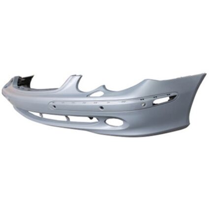 Bumper Cover Front C209 w/Headlamp Washer w/Parktronic w/o Sport Package Primed for Mercedes-Benz CLK320 CLK500