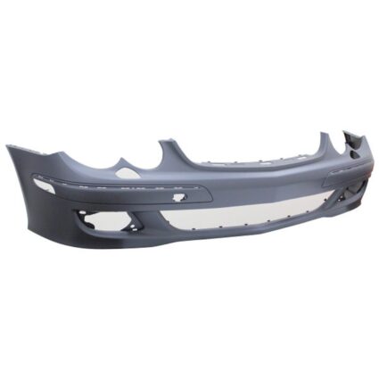 Bumper Cover Front C209 w/o Sport Pkg w/Headlamp Washers w/o Parktronic Primed for Mercedes-Benz CLK350 CLK500 CLK550