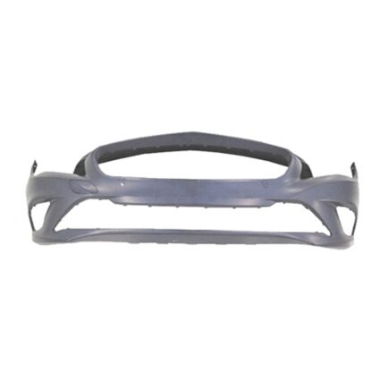 Bumper Cover Front C117 w/o AMG Styling w/o Parktronic w/o Active Park w/o Headlamp Wshr Primed CAPA for Mercedes-Benz CLA250 2014–2016