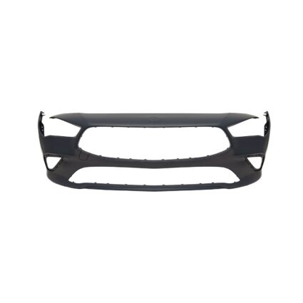 Bumper Cover Front C118 w/o AMG Styling Pkg w/o Night Pkg w/o Active Park Assist Primed for Mercedes-Benz CLA250 2020–2023
