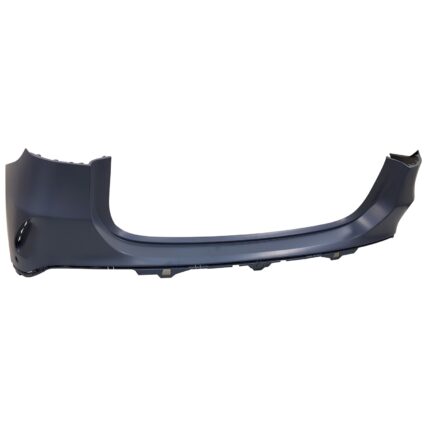 Bumper Cover Rear Upper w/AMG Styling Pkg H247 w/Active Park Assist Primed for Mercedes-Benz GLA250 GLA35 AMG GLA45 AMG