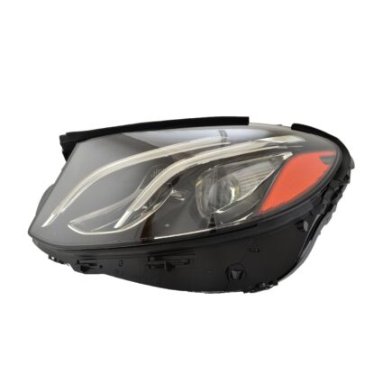 Headlight Lens Housing Left W213 LED w/o Active Lighting for Mercedes-Benz E300 E350 E43 AMG