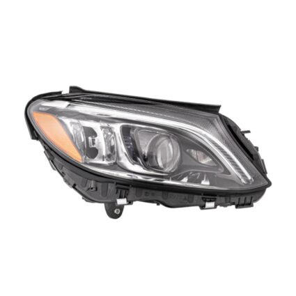 Headlight Lens Housing Right S205 LED w/Adaptive Headlamps for Mercedes-Benz C300 C43 AMG
