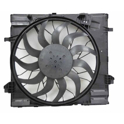 Engine Cooling Fan Assembly W166/C292/X166 BLUETEC w/Towing Hitch w/Trailer Hitch w/Off Road Pkg for Mercedes-Benz GL63 AMG GLE300d GLE350 GLE400 GLE43 AMG GLE450 AMG GLE550 GLE550e GLE63 AMG GLS450 GLS550 GLS63 AMG ML250 ML350 ML400 ML550 ML63 AMG