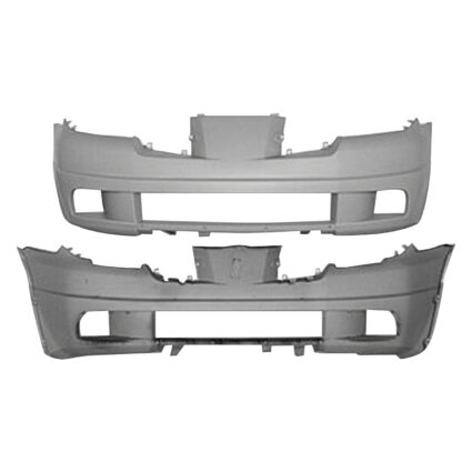 Bumper Cover Front Includes Mounting Clips & Rivets Primed for Mitsubishi Outlander 2003–2005