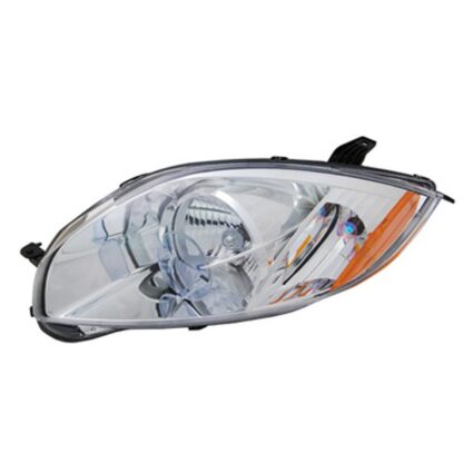 Headlight Assembly Composite Left (From 1-07)/Spyder (08-) CAPA for Mitsubishi Eclipse Coupe 2007–2008