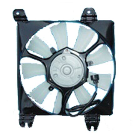 A/C Condenser Fan Assembly Includes Motor/Blade/Shroud To 6/1/01 for Chrysler Sebring Dodge Stratus Mitsubishi Eclipse